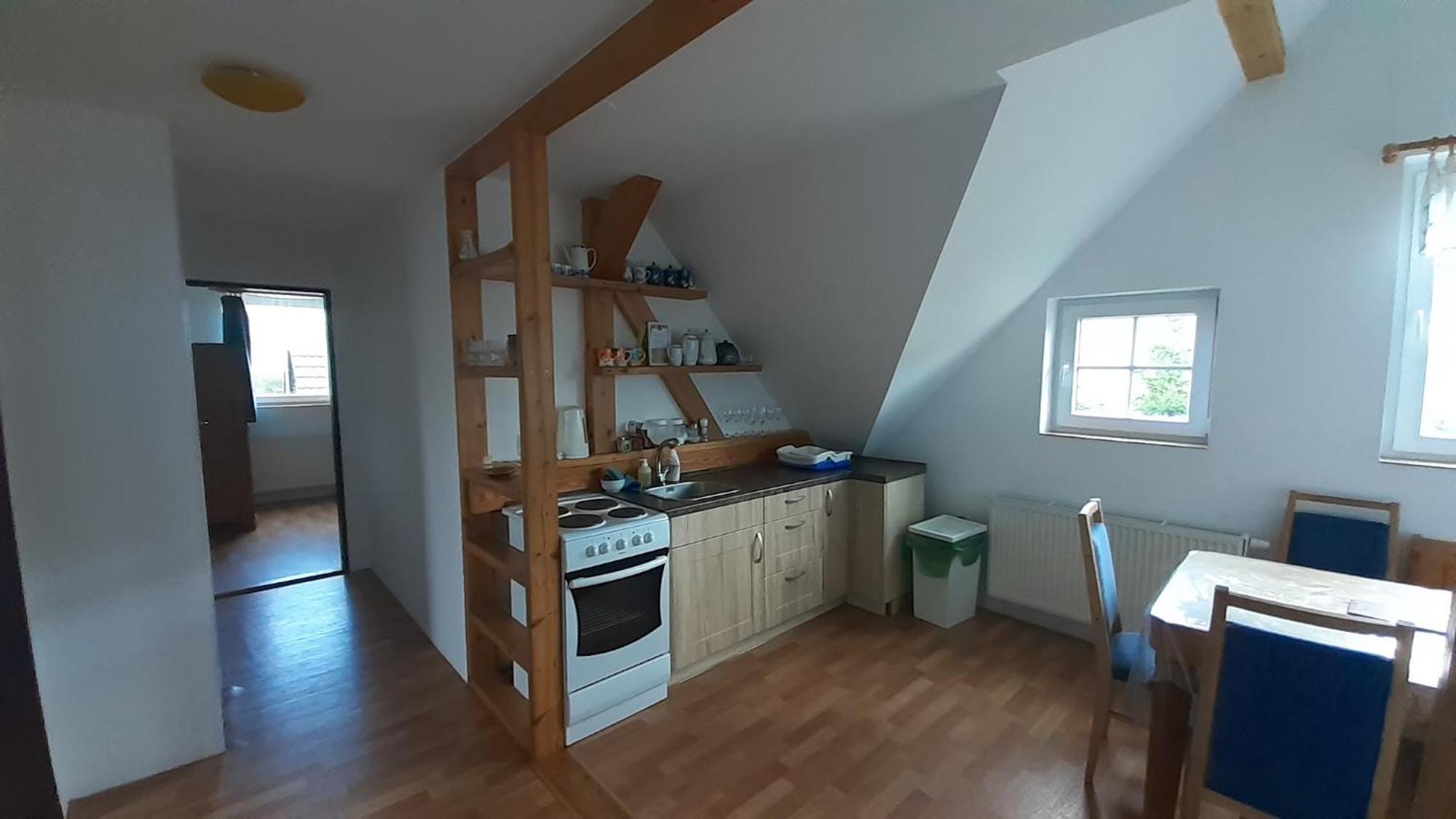 Apartman V Chaloupce Na Vrsku Bernsdorf Buitenkant foto